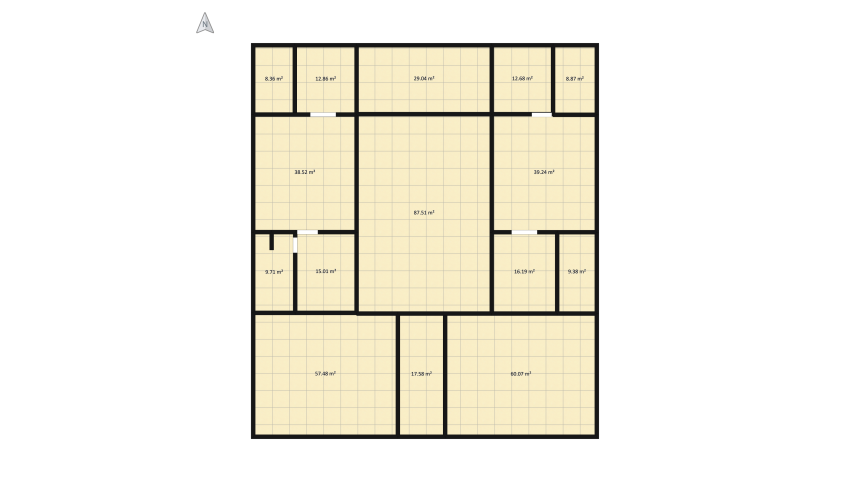 VILLA floor plan 459.94