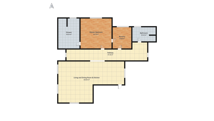 Home floor plan 281.66