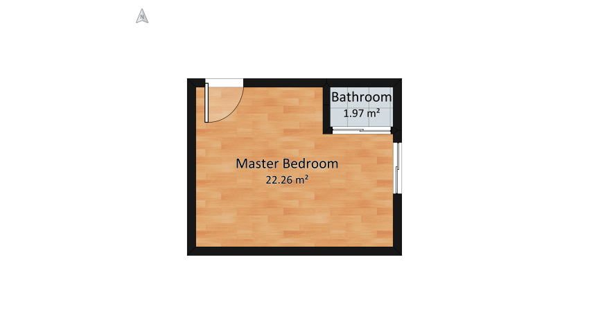 simple room floor plan 27.32