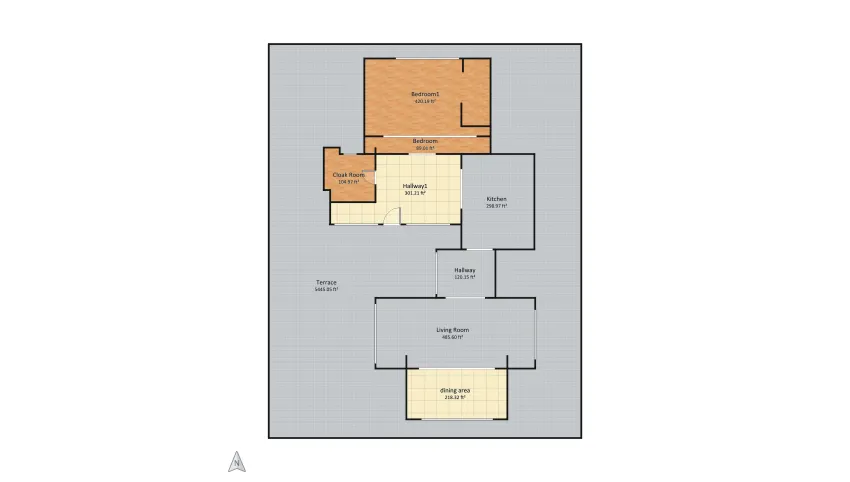 MIAMI COASTAL BLUES floor plan 695.24