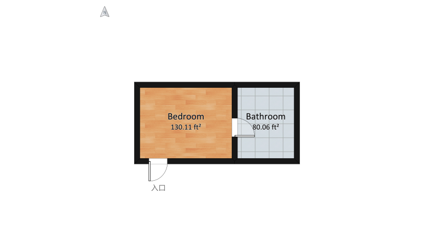 Dorm Room idea floor plan 22.65