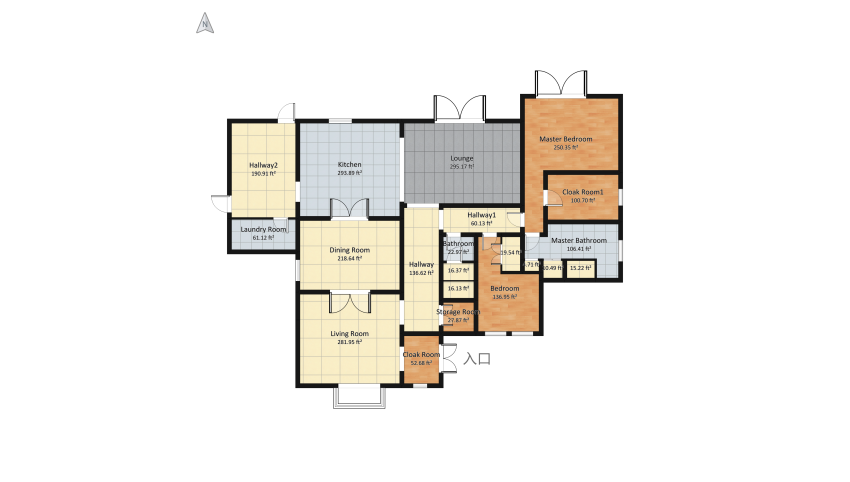 30S esq layout HOME PT 2 floor plan 337.98
