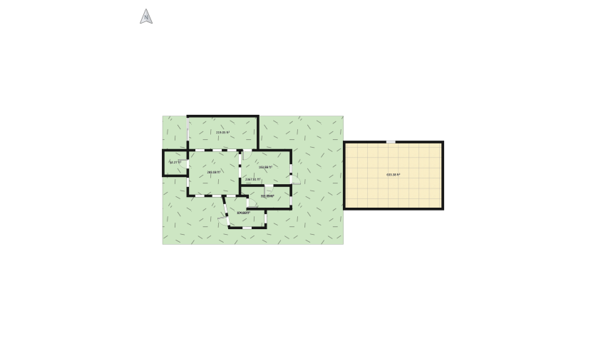 the small living floor plan 484.68