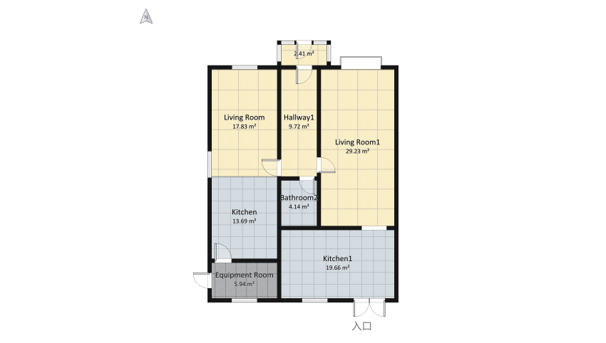Reena Visuals - Double Ext. - with Utility Room/Gym floor plan 189.72