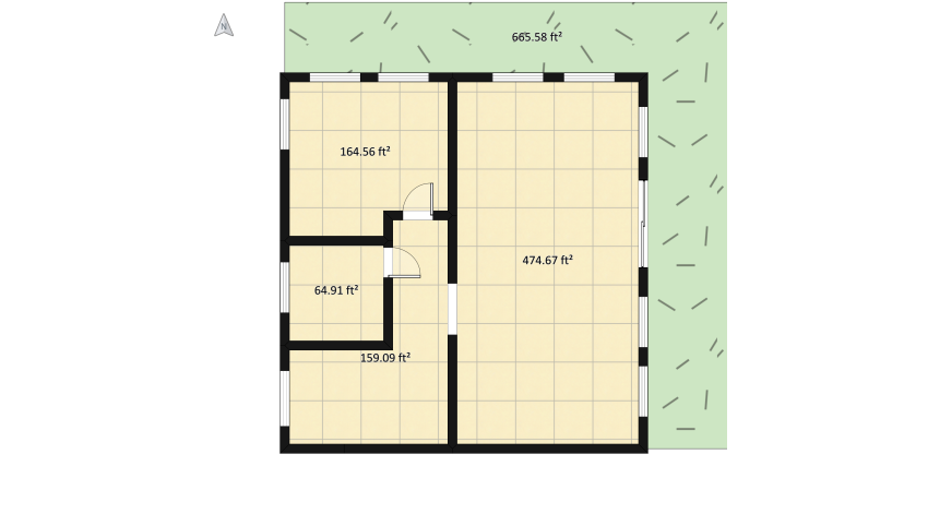cozy house  floor plan 130.03