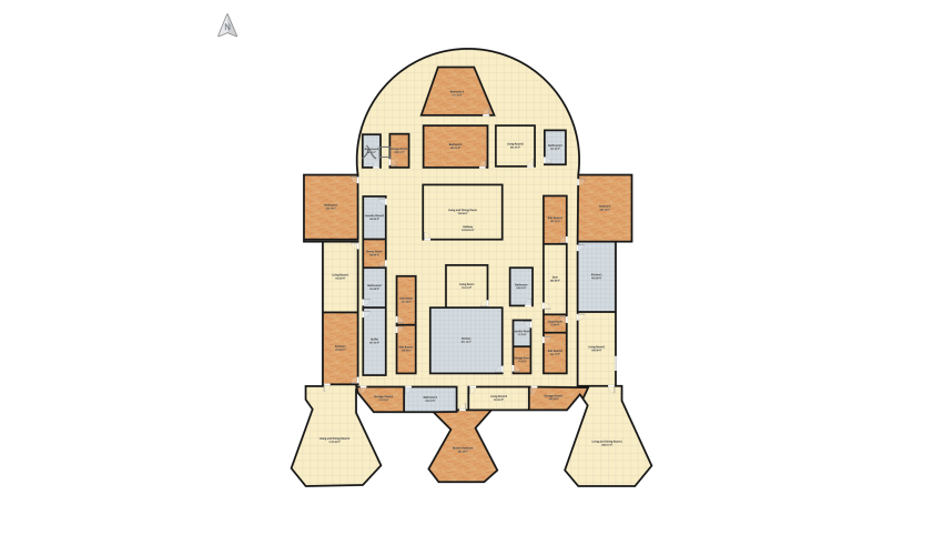 R2-D2 floor plan 2098.58
