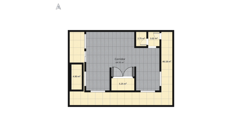 2- Storey Villa Apartment floor plan 2982.63