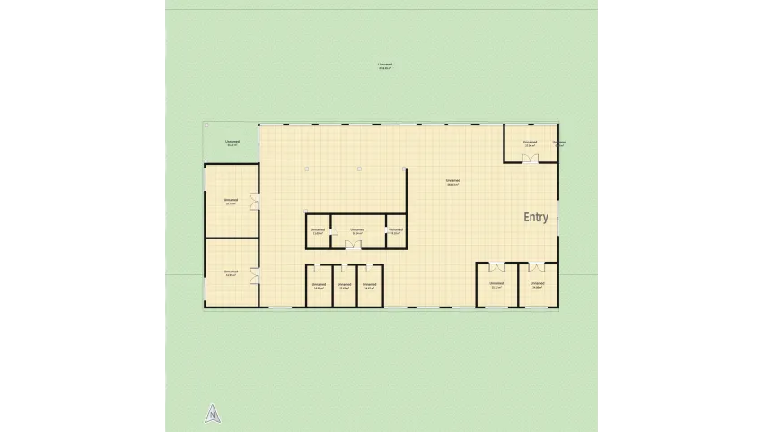 Library and Community Centre floor plan 9236.06