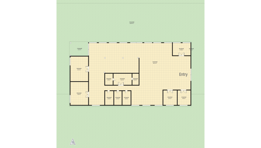 Library and Community Centre floor plan 9236.06