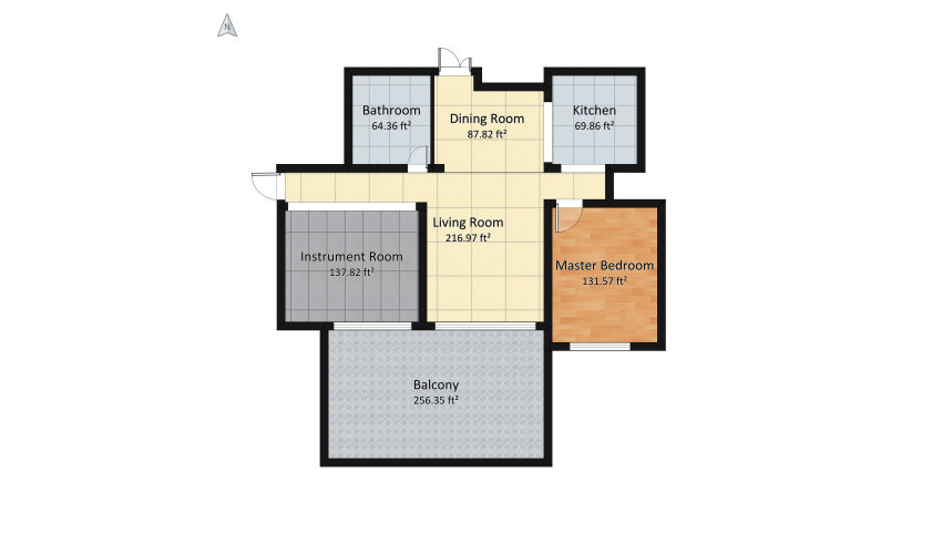 tropical home floor plan 101.88