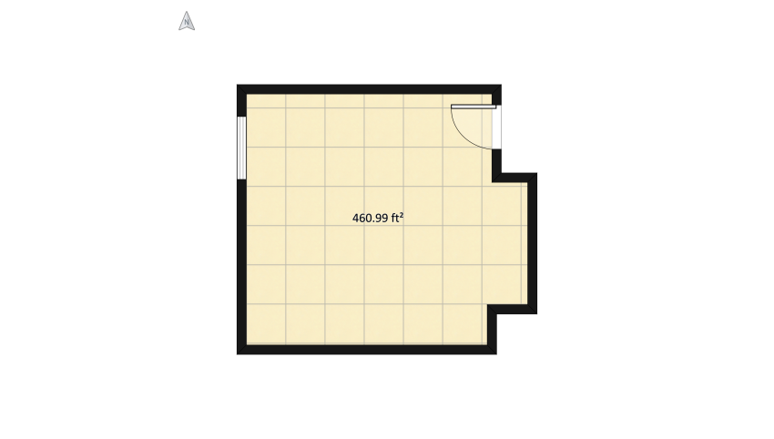 Modern Bedroom floor plan 46.15