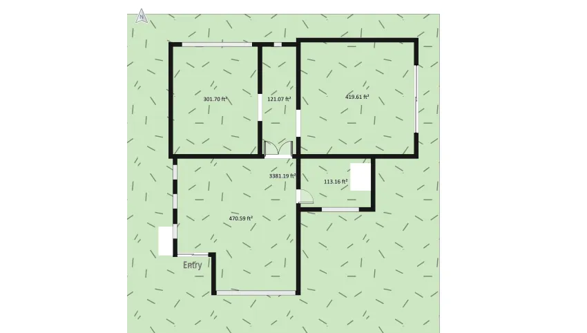 Casa moderna floor plan 599.29