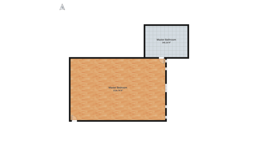Alvaro's Bedroom floor plan 182.73