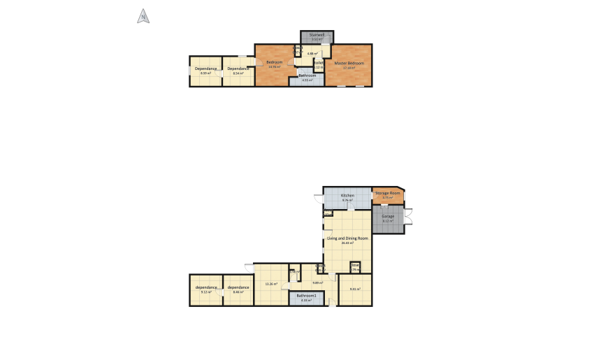 houseLoire floor plan 189.04