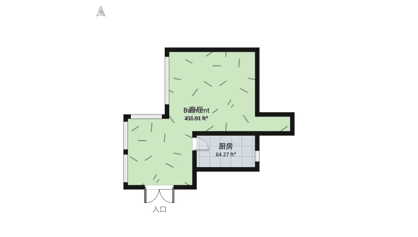 House 1 floor plan 183.76