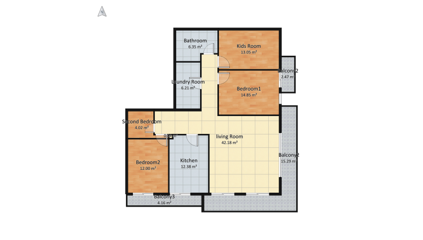 Design floor plan 145.81
