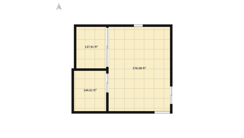 2 people bedroom floor plan 87.01