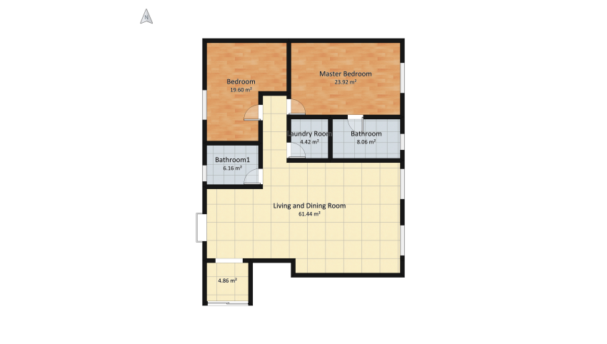 modern house floor plan 143.22