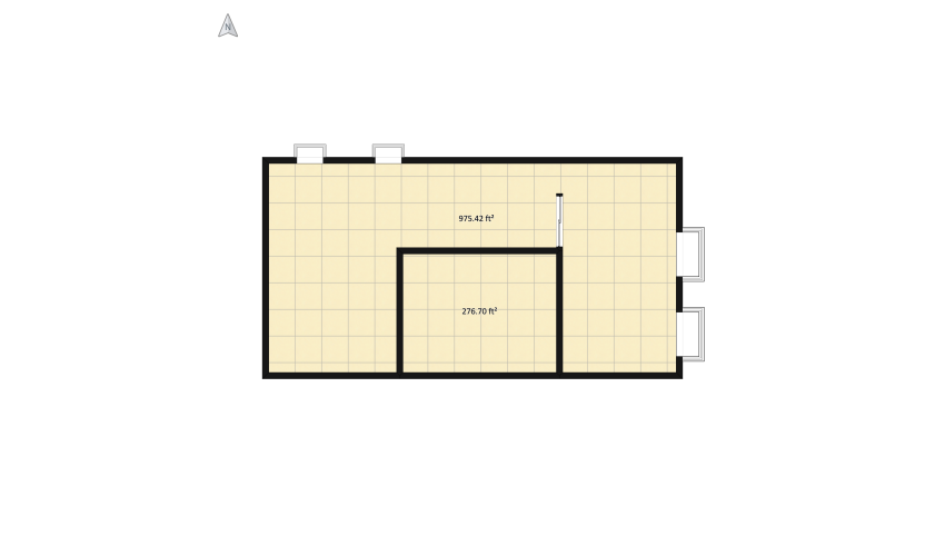 Small Apartment floor plan 126.08