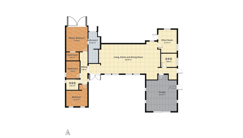 Broadbeach Beach House floor plan 186.39