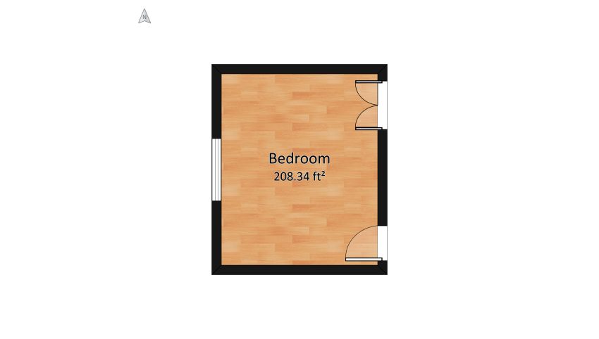 Girl's Room floor plan 21.54