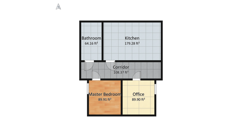 HOME floor plan 54.6