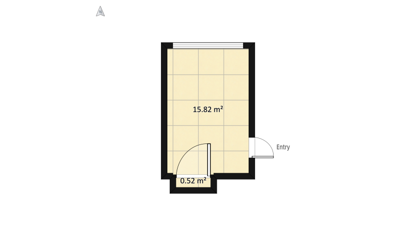 Спальня floor plan 18.64