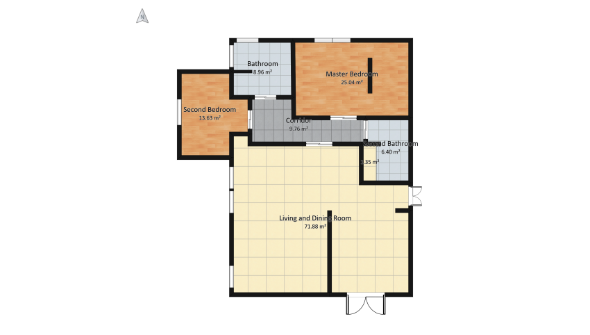 Family Villa floor plan 151.54