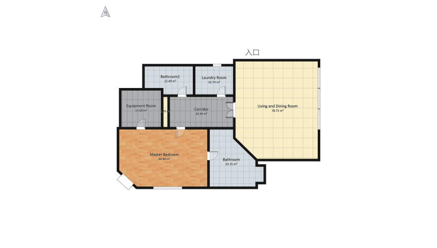 Casa floor plan 228.53