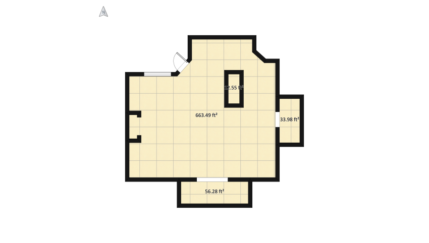 Wyman House floor plan 67.88