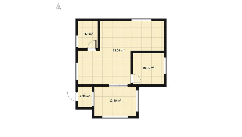 #4 Loft floor plan 78.74