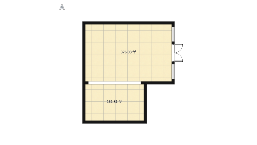 New York Apartment floor plan 54.9