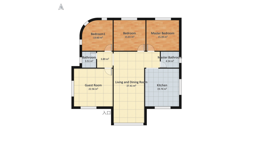 House (2nd try ) floor plan 146.44