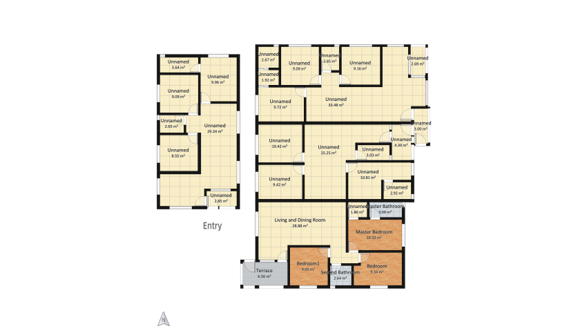 Copy of casa bonao completa apto ninoska/alex/melvin1 floor plan 776.8