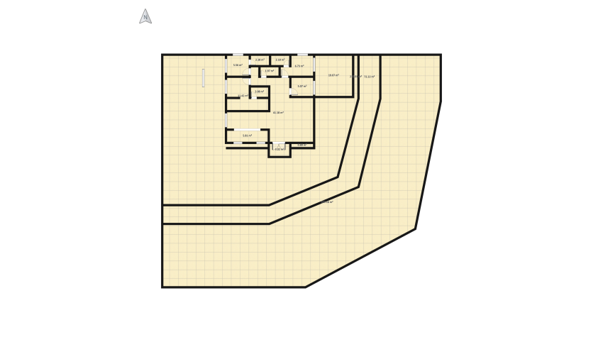 Proposed Modern 2 Storey Residential floor plan 752.31