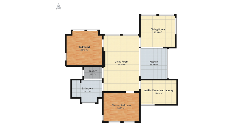 Cottage Core Dreams: A Project Proposal for a Cozy and Spacious Home floor plan 205.82