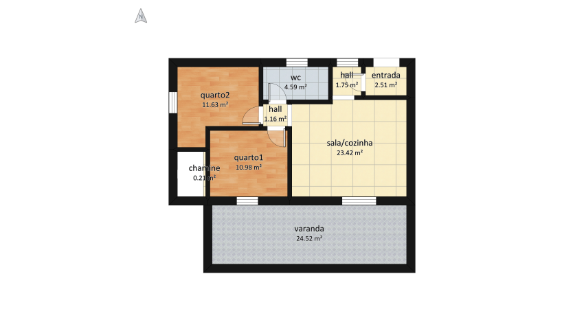 Copy of casa com 1 andar e res chao-1 floor plan 170.37
