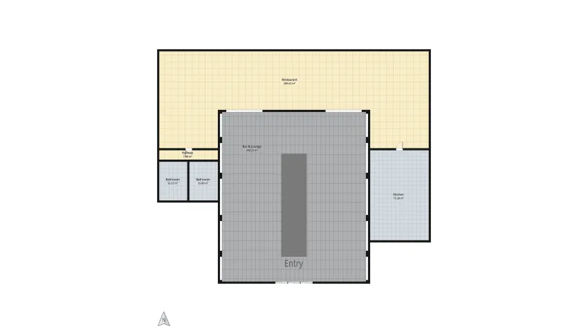 Moroccan Bar & Restaurant floor plan 752.11