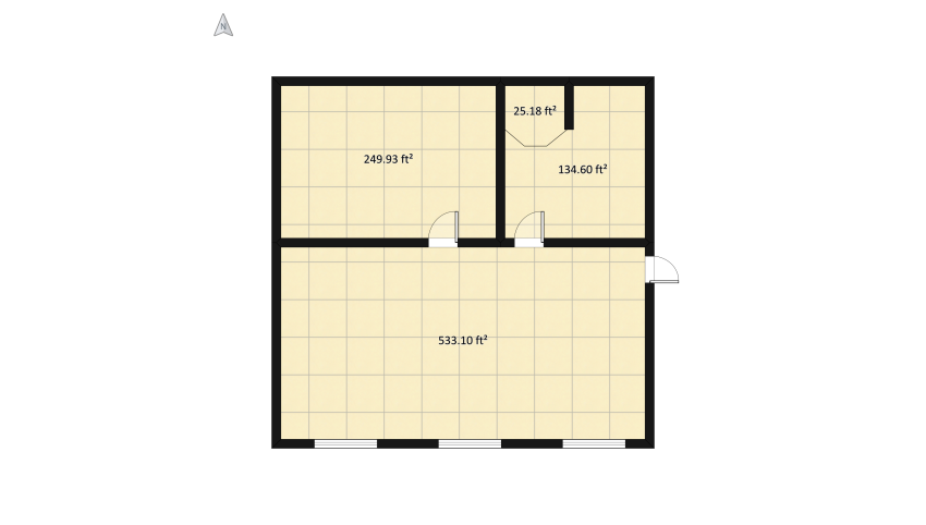 apartment floor plan 95.82