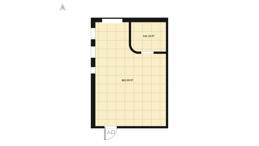 #EmptyRoomContest- Capriola floor plan 102.6