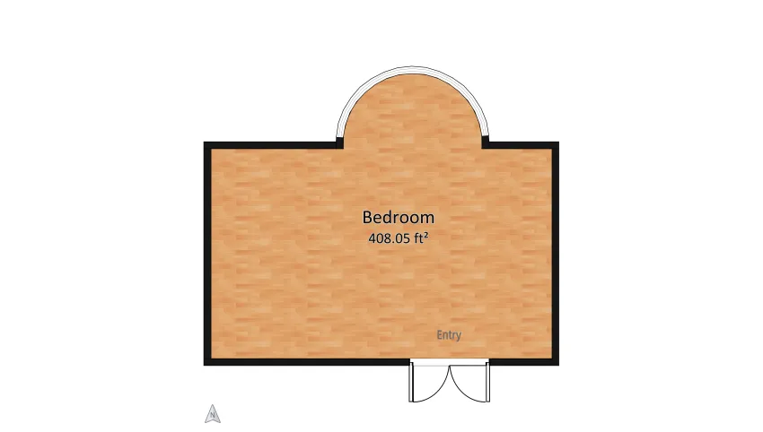 Luxury Bedroom floor plan 37.91
