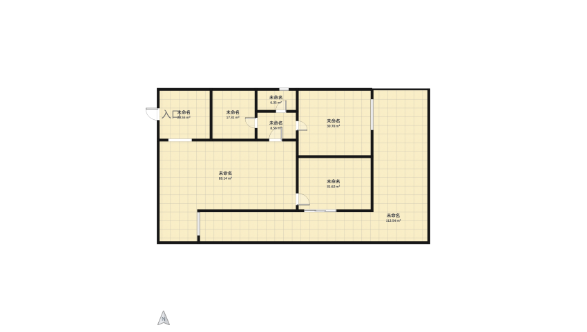 House C floor plan 325.77