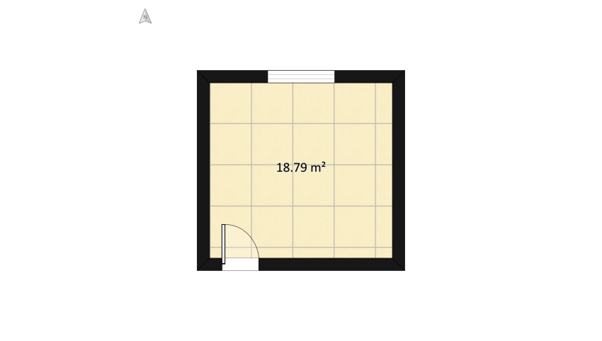 Cameretta floor plan 21.48