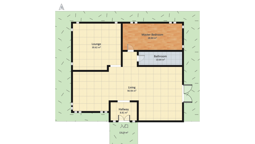 Modern farmhouse floor plan 618.87