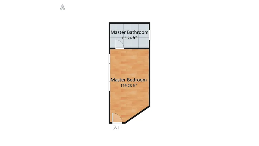 Master Bedroom floor plan 24.07