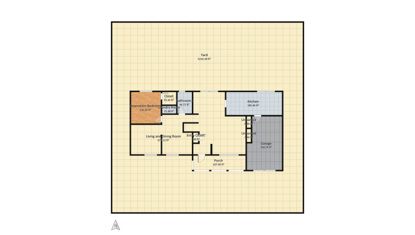 Suburban American Dream floor plan 671.23