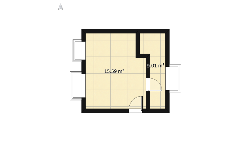 Tiny House floor plan 24.14