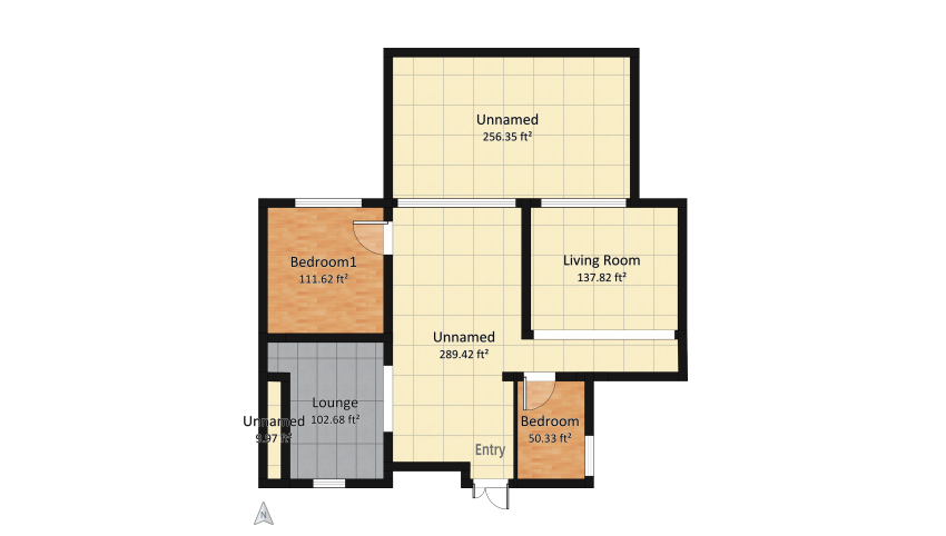Room 4 - Natural Wood Tones floor plan 153.7