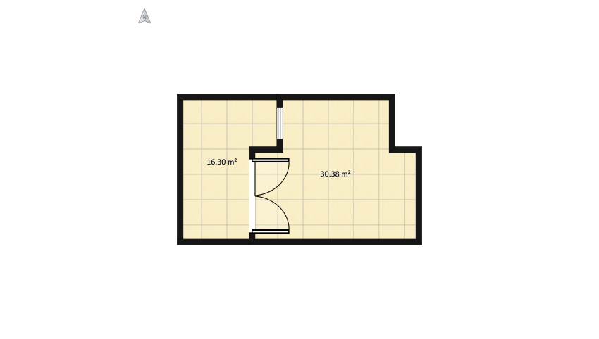 Wild Africa Bedroom  floor plan 51.85