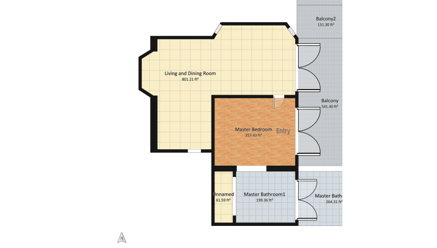 South African Villa  floor plan 312.7
